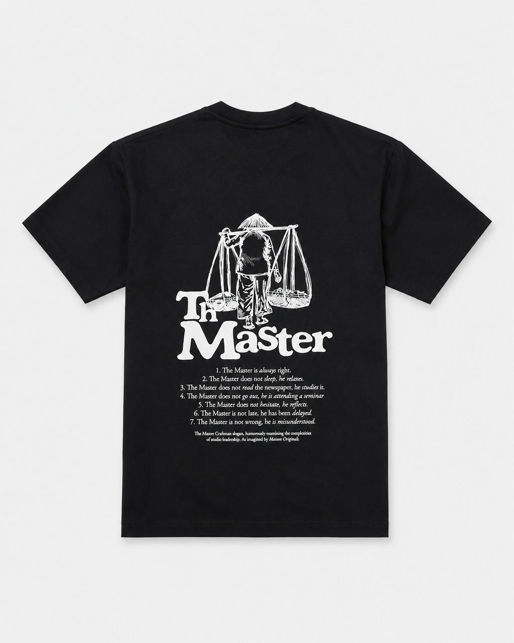 The Master T-shirt (Black)