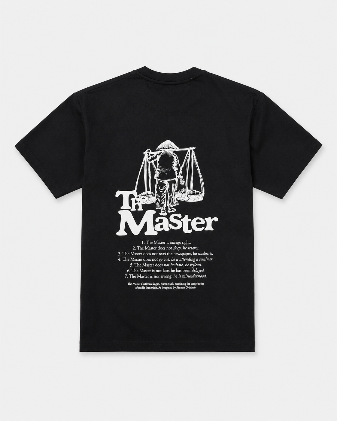 The Master T-shirt (Black)