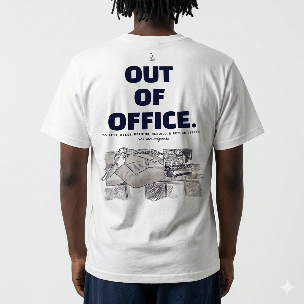 “Out of Office” Work T-shirt