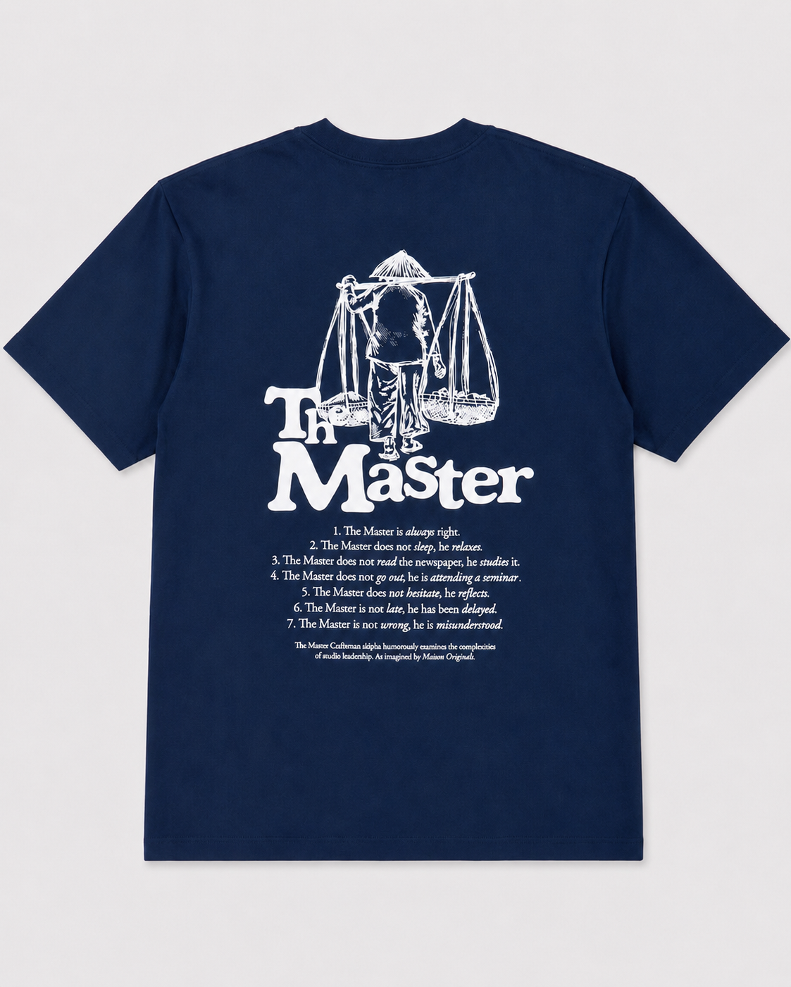 The Master T-shirt (Navy)