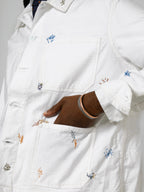 Studio Chore Overshirt - White - Maison Originals