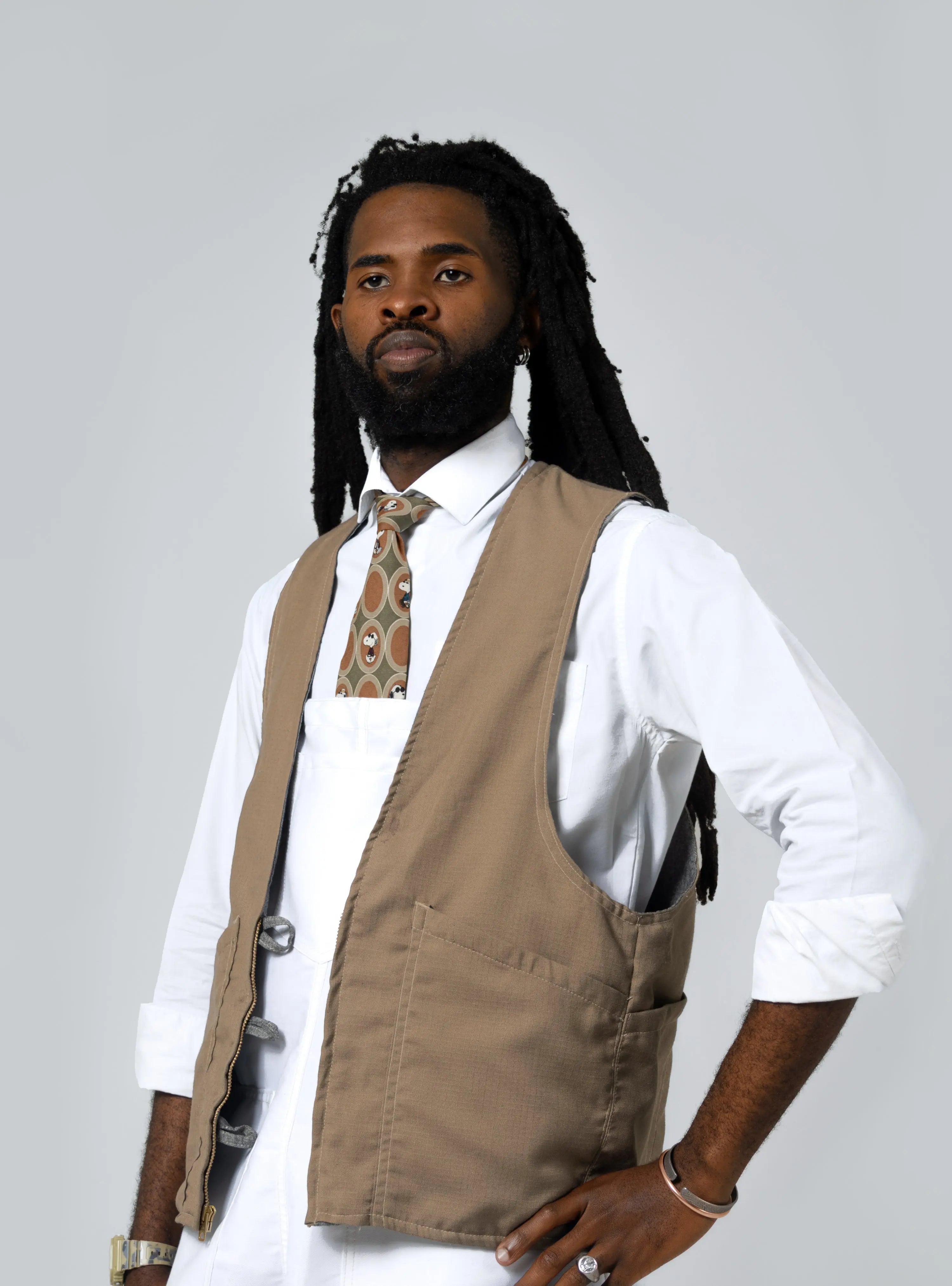 Reversible Work Gilét - Maison Originals