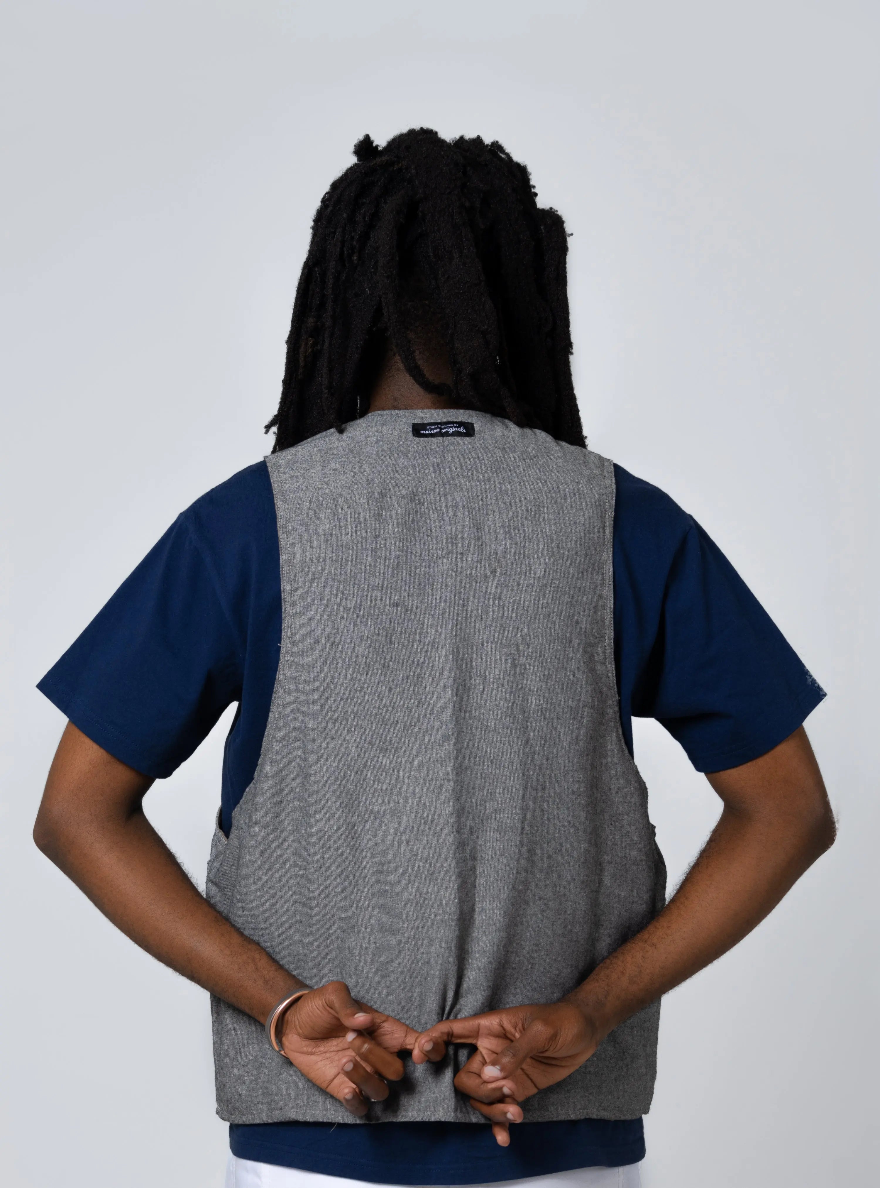 Reversible Work Gilét - Maison Originals