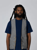 Reversible Work Gilét - Maison Originals