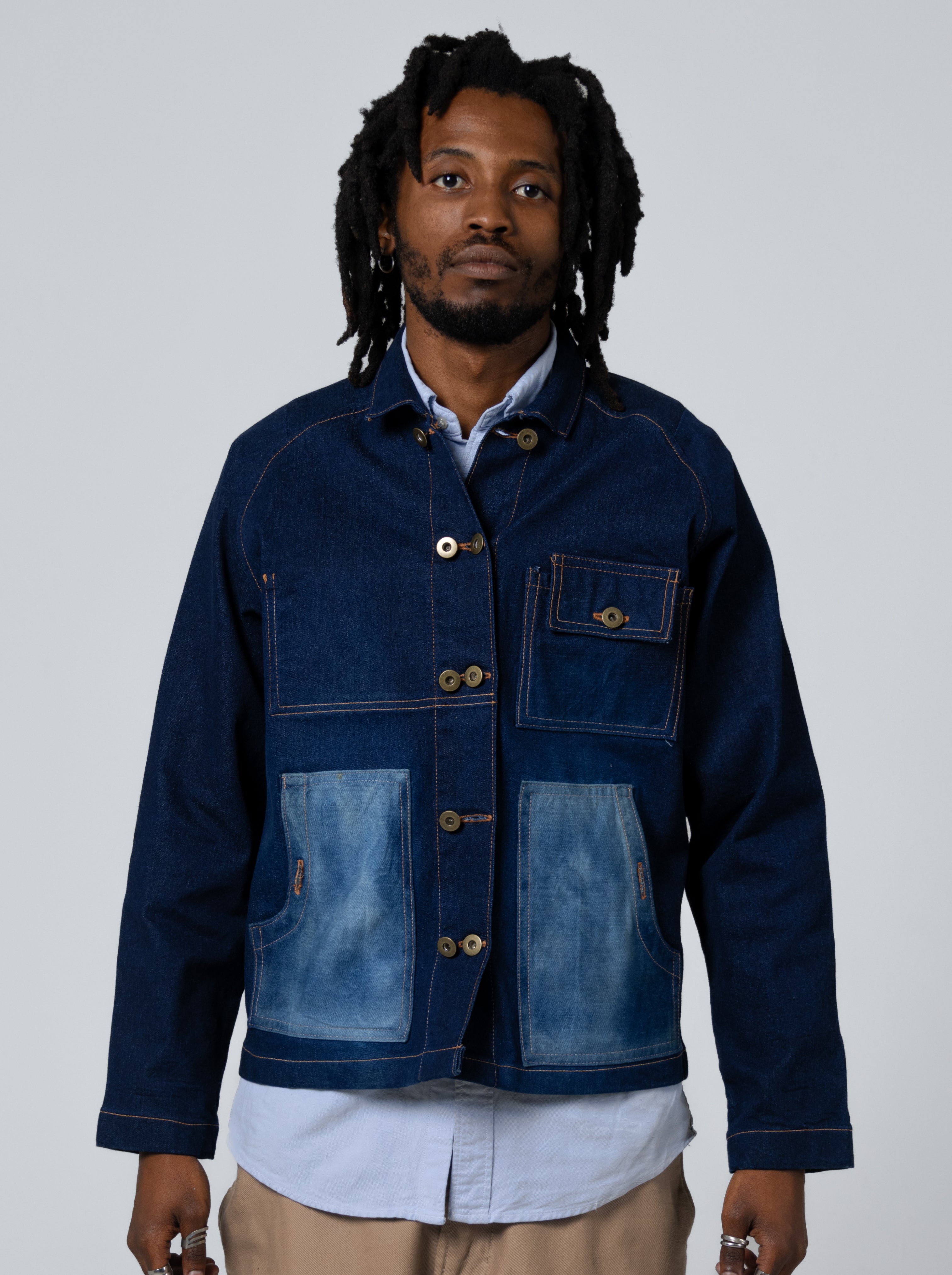 DESIRES II - Double Breasted Chore Jacket