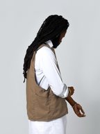 Reversible Work Gilét - Maison Originals