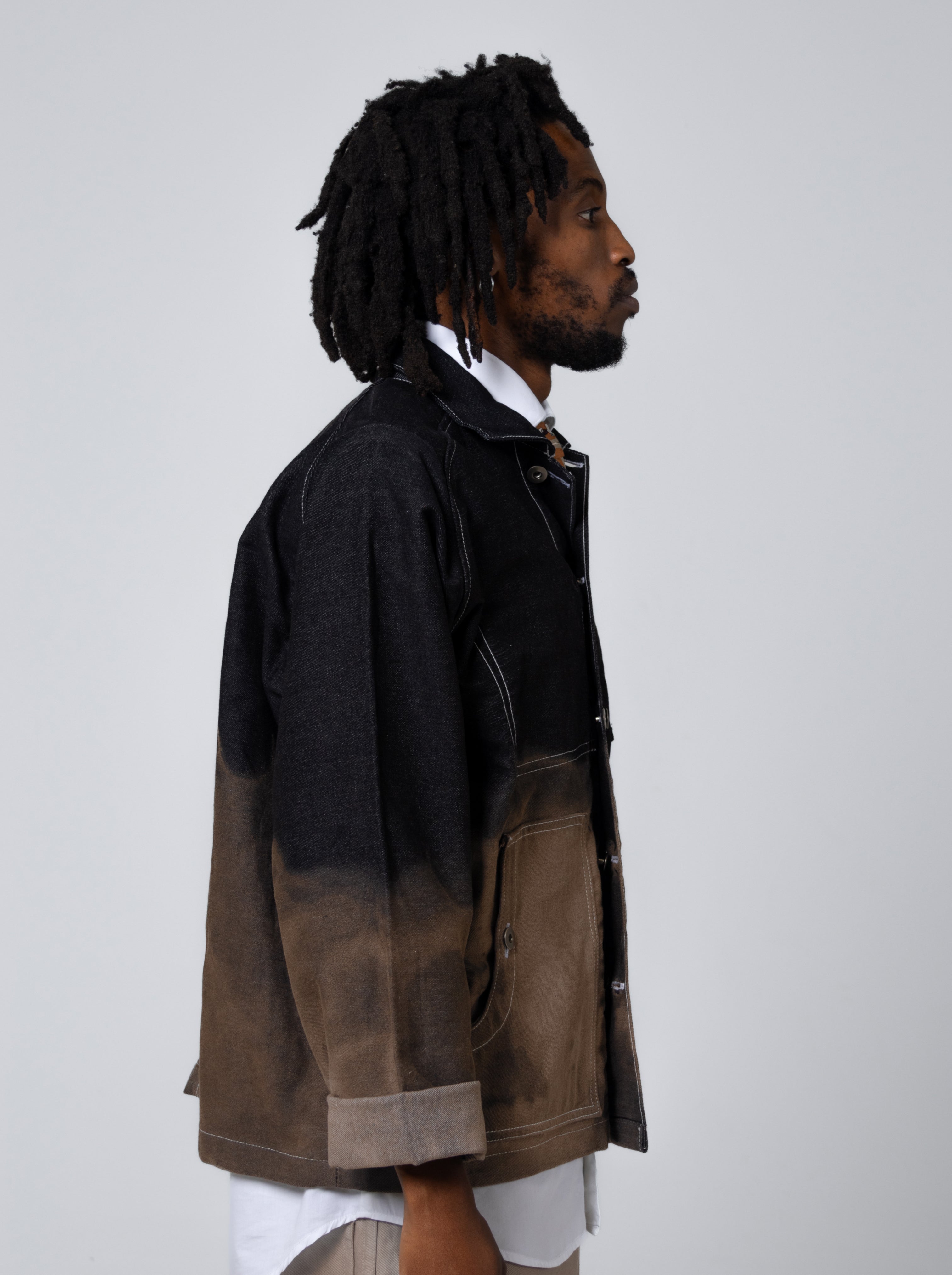 DESIRES I - Double-Breasted Chore Jacket