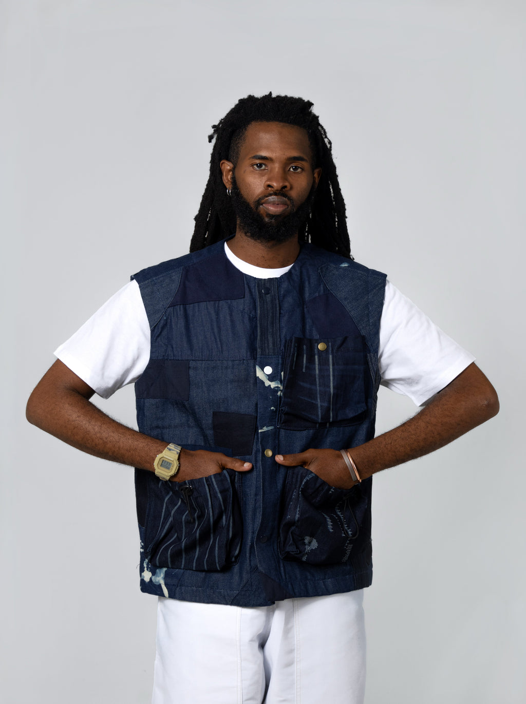 Reversible Utility Vest - Maison Originals
