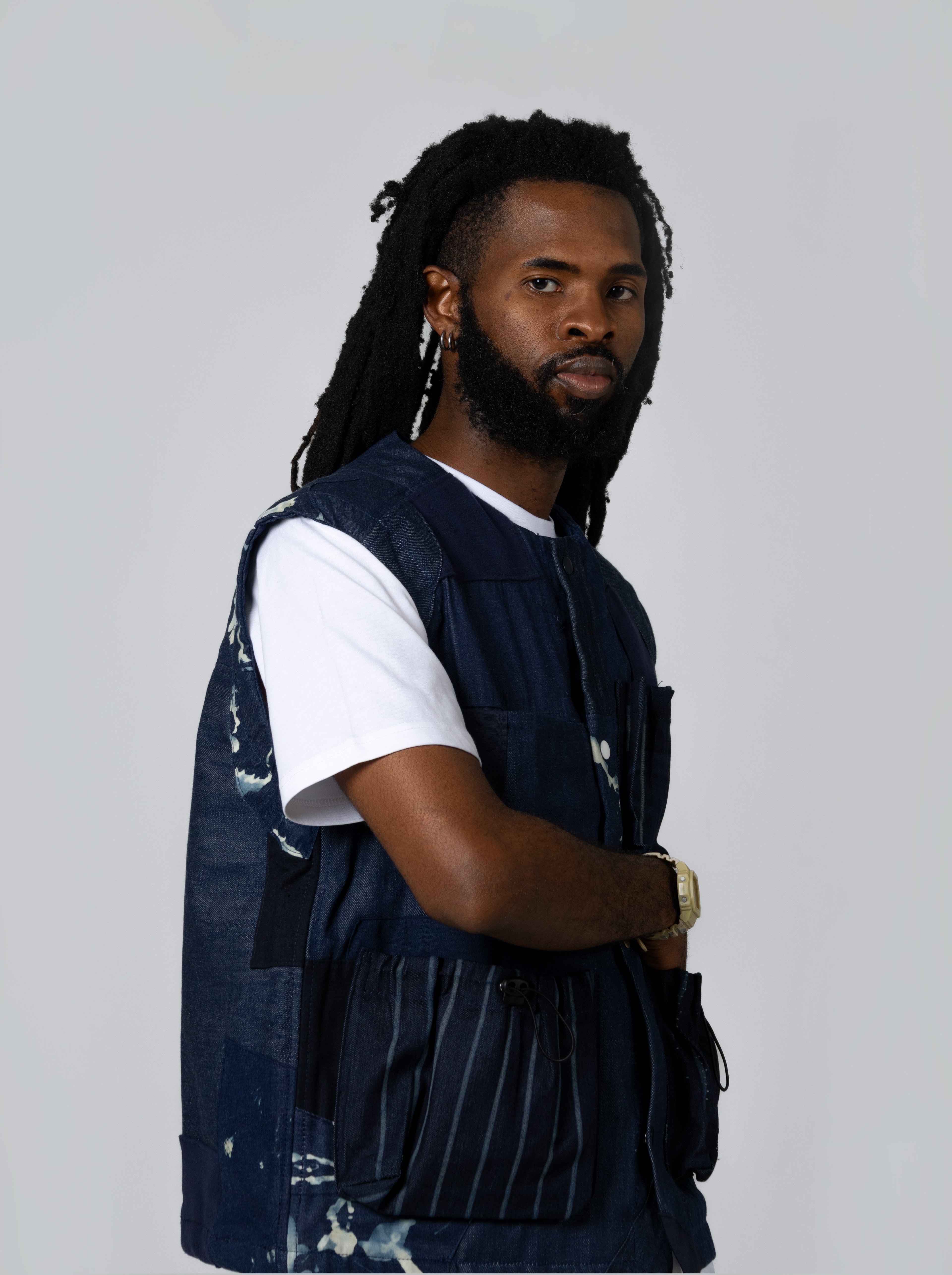 Reversible Utility Vest - Maison Originals