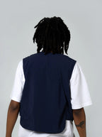 Cropped Utility Vest - Maison Originals
