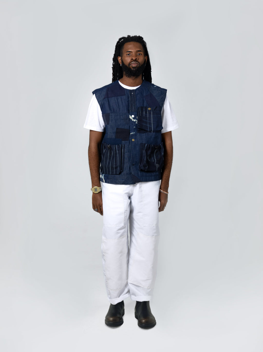 Reversible Utility Vest - Maison Originals